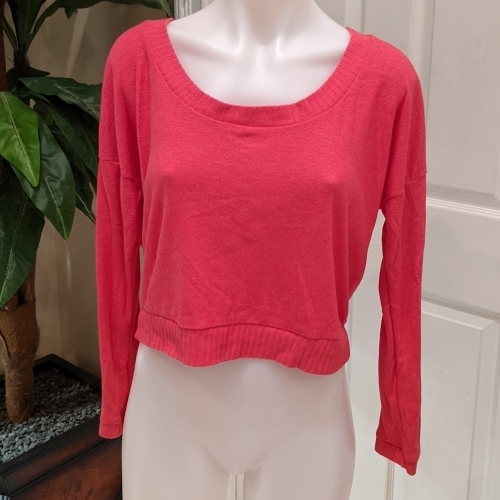 Delias 3/4 Sleeve Cropped Sweater Women's Size Small